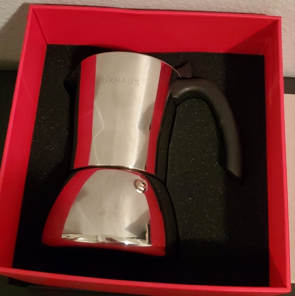 luxhaus Kitchen Luxhaus Stovetop Espresso Maker Moka Pot Coffee